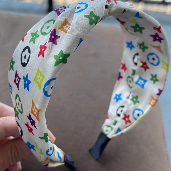 NWT White multi color headband - Picture 5 of 6